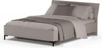 Кровать Black Red White Domenica LOZ140х200 Д (глиняный серый/глиняный серый)