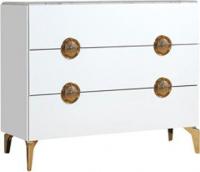 Комод Кастанье Теона-4 СП 030-03 (белый)