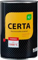 Эмаль Certa HS Термостойкая 1000С 0.8 кг (терракот металлик)