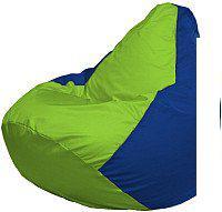 Кресло-мешок Flagman Груша Мега XXXL Г3.1-159 (салатовый/синий)