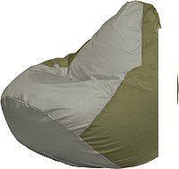 Кресло-мешок Flagman Груша Мега XXXL Г3.1-341 (серый/оливковый)