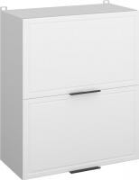 Шкаф навесной Arvento Корнелия Флок-плюс ВШ60-2г (белый софт)