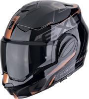 Мотошлем Scorpion Exo Exo-Tech Evo Traveller (р. M, черный/медный)