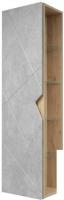 Doratiz Шкаф-пенал Фьорд 40 L 2712.304 (дуб бунратти/цемент,с подвесной)
