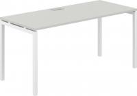 Офисный стол Norden 160х70х75 SG.206.SH.44.WH (белый/серый бархат)