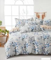 Постельное белье Реноме 2сп Оливковая коллекция. Простыня на резинке УУ 6796 (поплин)