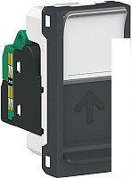 Розетка компьютерная Schneider Electric Unica NU341054