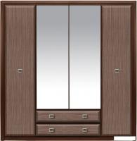 Шкаф распашной Black Red White Коен SZF4D2S (венге магия/штрокс)