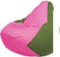 Кресло-мешок Flagman Груша Мега XXXL Г3.1-198 (розовый/оливковый)