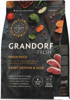 Сухой корм для собак Grandorf Adult Medium&Maxi Breeds Fresh Duck&Sweet Potato 3 кг