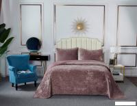 Набор текстиля для спальни Sofi De MarkO Патрисия 240x260 Пок-П-240х260пр1 (пепельная роза 1)