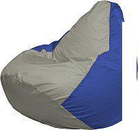 Кресло-мешок Flagman Груша Мега XXXL Г3.1-345 (серый/синий)