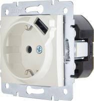 Розетка Lezard Asti 7081-3088-181 (жемчужно-белый перламутр)