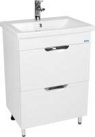 Viant Тумба с умывальником Лима Como 60 VLIM60CO-T2Y+S-UM-COM60/1-w