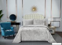 Набор текстиля для спальни Sofi De MarkO Патрисия 240x260 Пок-П-240x260сс1 (светло-серый)