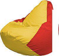 Кресло-мешок Flagman Груша Мега XXXL Г3.1-260 (желтый/красный)