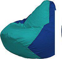 Кресло-мешок Flagman Груша Мега XXXL Г3.1-291 (бирюзовый/синий)
