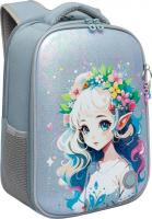 Школьный рюкзак Grizzly RAw-594-8 (голубой)