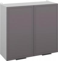 Шкаф навесной Arvento Корнелия Флок-плюс ВШ80с без сушки (графит софт)