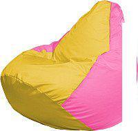Кресло-мешок Flagman Груша Мега XXXL Г3.1-257 (желтый/розовый)