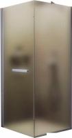 Душевой уголок MaybahGlass MGY-1318-5 (сатин стекло/хром матовый)