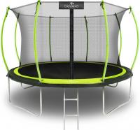 Батут Calviano Inside Master Green 374 см - 12ft (внутренняя сетка, с лестницей)