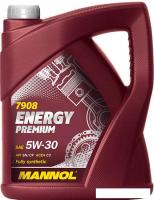 Моторное масло Mannol Energy Premium 5W-30 API SN/CF 5л [MN7908-5]