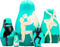 Развивающая игра Брестская Фабрика Сувениров С артистами балета Лебединое озеро (набор 5 шт)