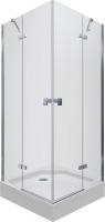 Душевой уголок Triton Дельта-Хром 90x90 (с поддоном)