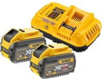 Аккумулятор с зарядным устройством DeWalt DCB118Y2 (18В/2x12 Ач + 18/54В)