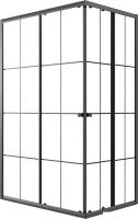Душевой уголок Niagara Eco NG-1012-14QKL 120x80x190 (черный/стекло клетка)
