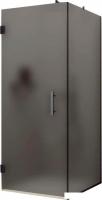 Душевой уголок MaybahGlass MGY-1307-6 (графит матовый стекло/черный)