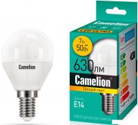 Светодиодная лампочка Camelion LEDRB/7-G45/830/E14