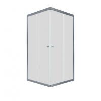 Душевой уголок Triton Вента-Хром-Вельвет 80х80 (без поддона)