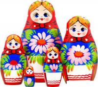 Развивающая игра Брестская Фабрика Сувениров С букетом лилий (набор 5 шт)