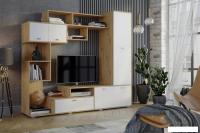 Стенка Stolline Диско СТЛ.150.01 (дуб дикий/белый)