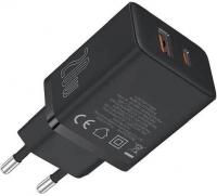Сетевое зарядное Baseus Cube Fast Charger C+U 20W P10111403113-00 (черный)