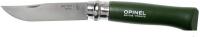 Складной нож Opinel N°8 нержавеющая сталь, блистер (хаки)