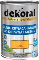 Эмаль Dekoral Emakol Strong 0.9 л (красное дерево)