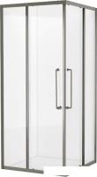 Душевой уголок Cezares RELAX-304-A-2-90-C-GM (оружейная сталь)