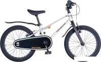 Детский велосипед Maxiscoo Shark Sport 18 2025 MSC-SH1842 (серый жемчуг, разобранный)