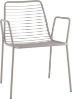 Стул Stool Group Дели с подлокотниками LV-107-7036 (металл серый)