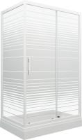 Душевой уголок Triton Фьюжн 100x80 А Полосы