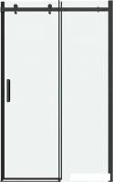 Душевая дверь Grossman Classic 100.K33.04.140.21.00 140х195 (черный матовый/стекло прозрачное)