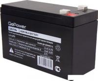 Аккумулятор для ИБП GoPower LA-1290 (12В/9 Ач)