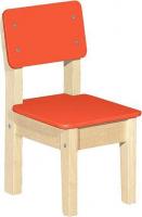 Детский стул Элегия №1 КМ.014.13-08-00 (красный лак)