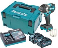 Гайковерт Makita TW007GM201 (с 2-мя АКБ, кейс)
