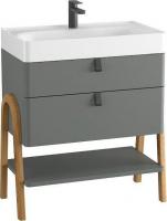 Lauter Тумба под умывальник Estel 70 (серо-зеленый п/мат)