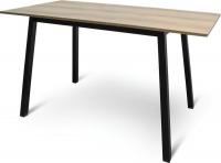 Кухонный стол Древпром М167 Пронто ДП1-03-17 68x110-140 (делано/черный)