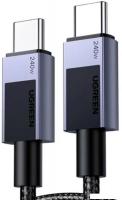 Кабель Ugreen L513 45067 USB Type-C - USB Type-C (1 м, черный)